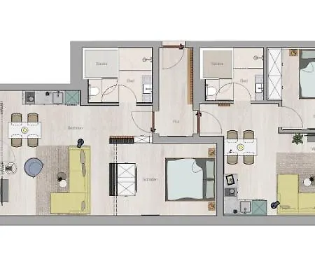 Toewerhus - Seestern And Segel Apartamento *
